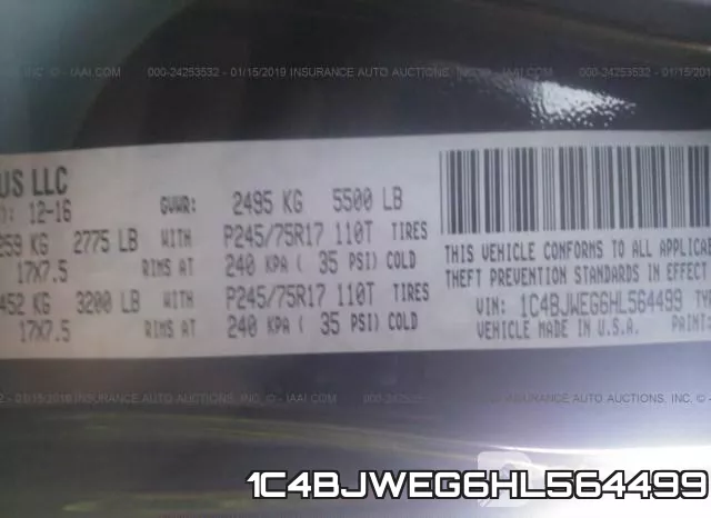 1C4BJWEG6HL564499 фото 10