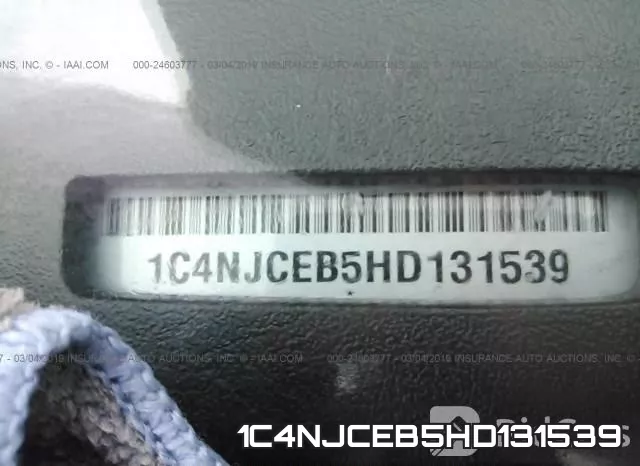 1C4NJCEB5HD131539 фото 10
