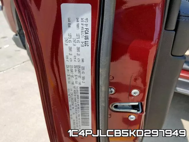 1C4PJLCB5KD297949 фото 2