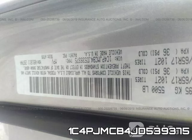 1C4PJMCB4JD539375 фото 10