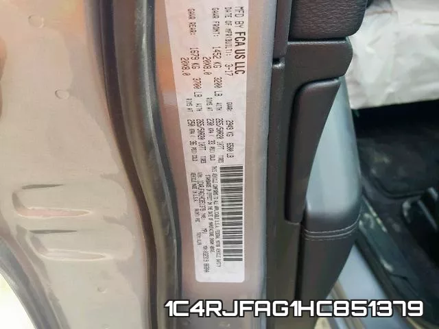 1C4RJFAG1HC851379 фото 2