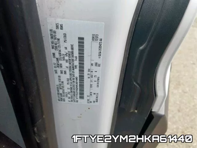 1FTYE2YM2HKA61440 фото 2