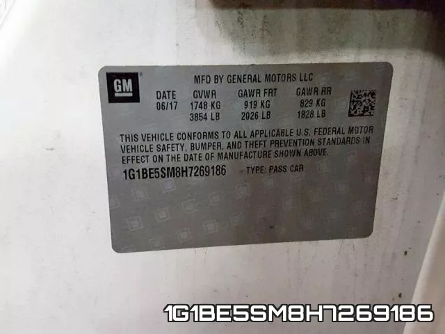 1G1BE5SM8H7269186 фото 2