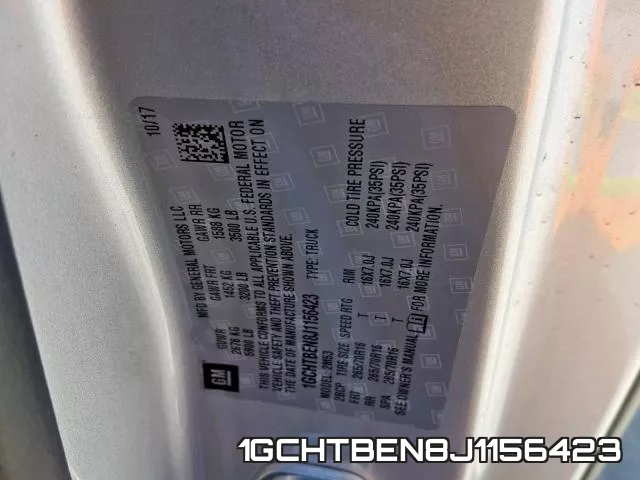1GCHTBEN8J1156423 фото 2