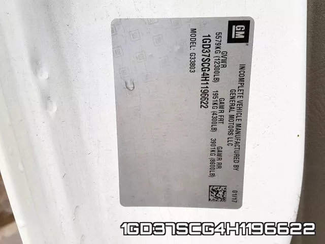 1GD37SCG4H1196622 фото 2