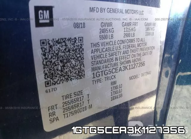 1GTG5CEA3K1127356 фото 10