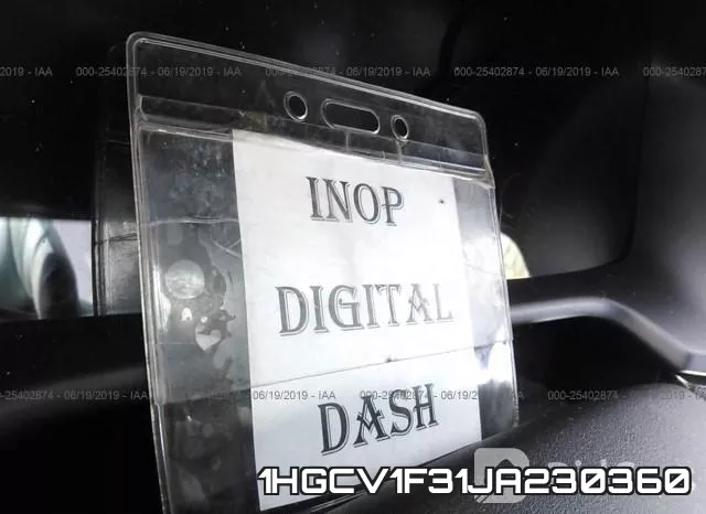1HGCV1F31JA230360 фото 8