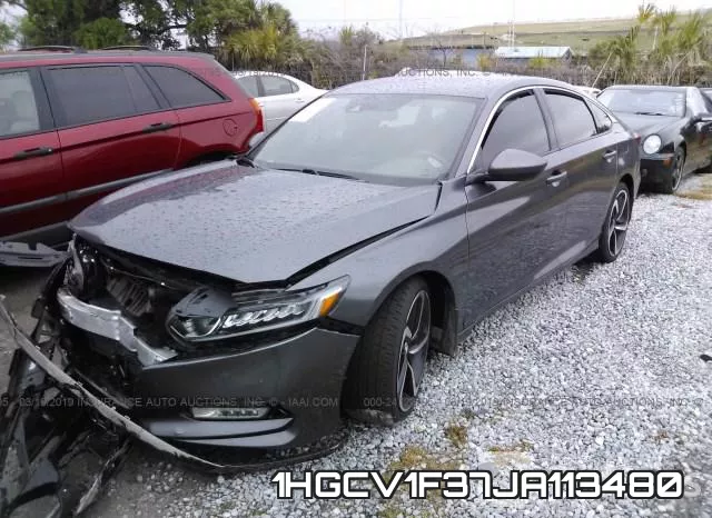 1HGCV1F37JA113480 фото 3