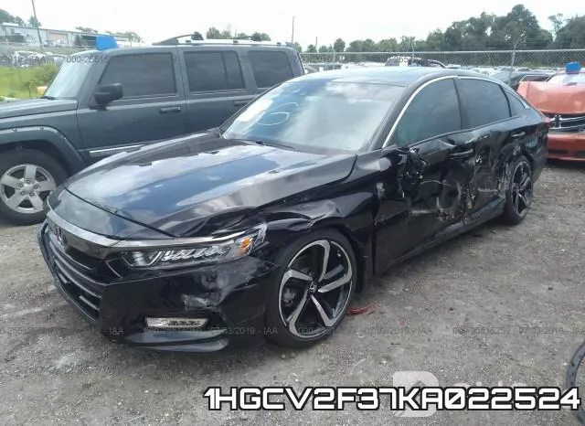 1HGCV2F37KA022524 фото 3