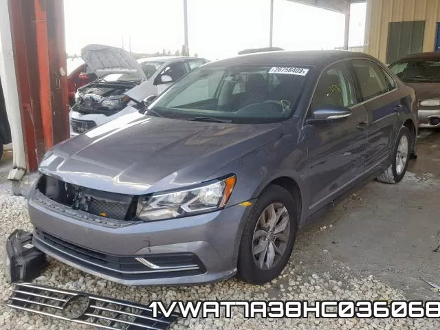 1VWAT7A38HC036068 фото 3