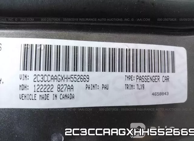 2C3CCAAGXHH552669 фото 10