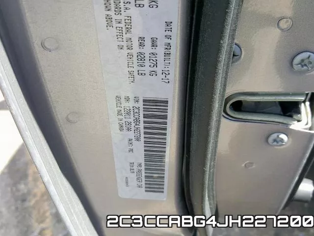 2C3CCABG4JH227200 фото 2