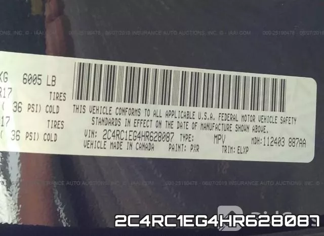 2C4RC1EG4HR628087 фото 10