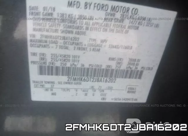 2FMHK6DT2JBA16202 фото 10