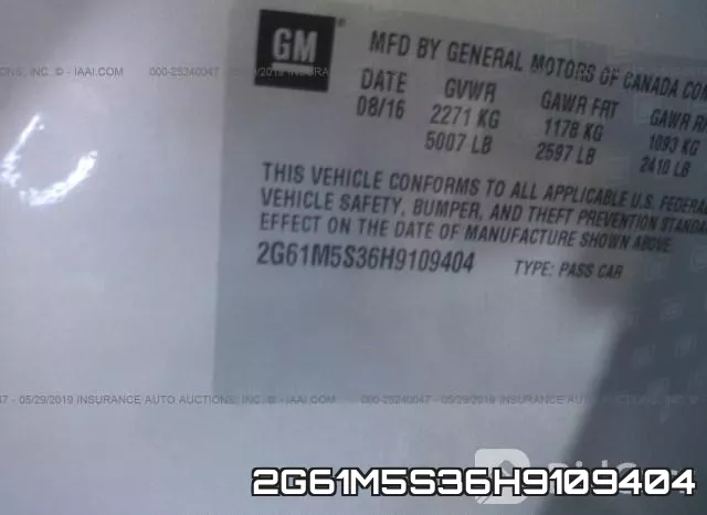 2G61M5S36H9109404 фото 9