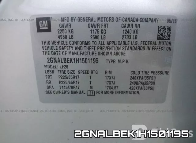 2GNALBEK1H1501195 фото 10