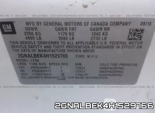 2GNALBEK4H1529766 фото 10