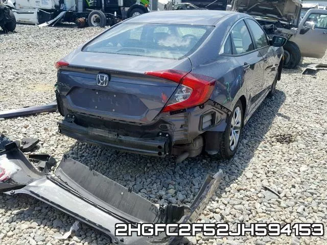 2HGFC2F52JH594153 фото 5
