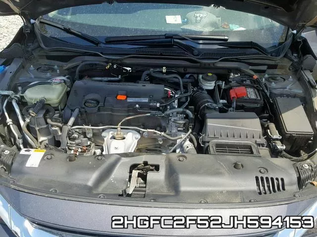 2HGFC2F52JH594153 фото 8