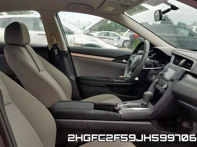 2HGFC2F59JH599706 фото 6
