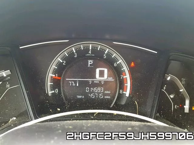 2HGFC2F59JH599706 фото 9
