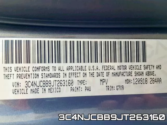 3C4NJCBB9JT263160 фото 2