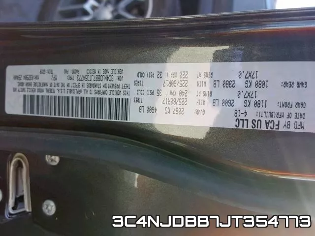 3C4NJDBB7JT354773 фото 2