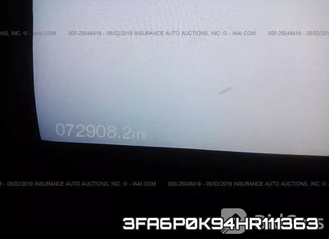 3FA6P0K94HR111363 фото 8