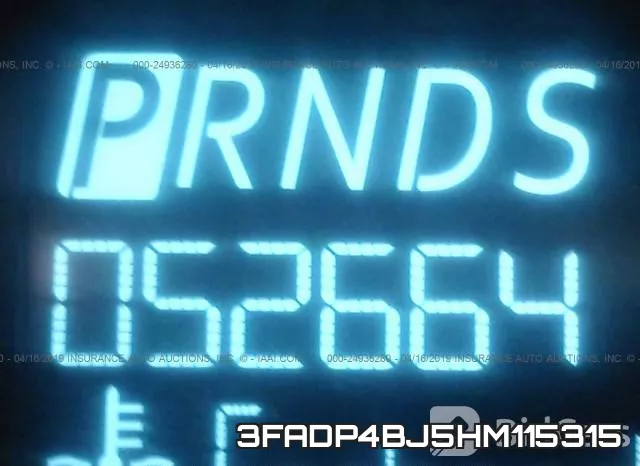 3FADP4BJ5HM115315 фото 8