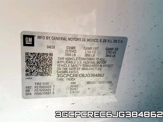 3GCPCREC6JG384862 фото 2