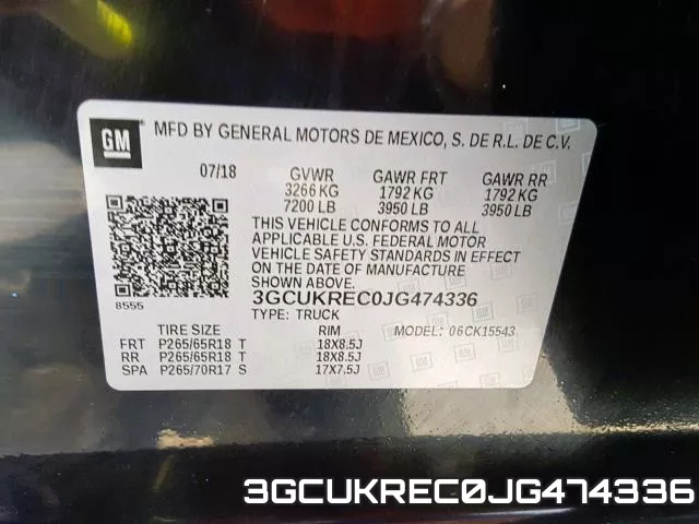 3GCUKREC0JG474336 фото 2