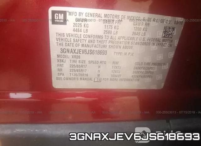 3GNAXJEV6JS618693 фото 10