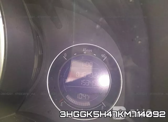 3HGGK5H47KM714092 фото 8