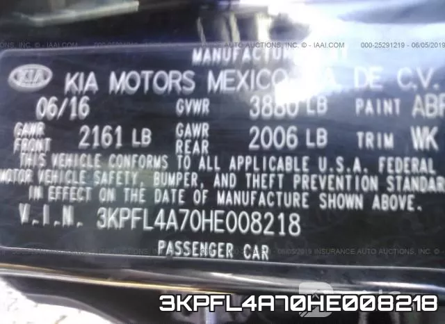 3KPFL4A70HE008218 фото 10