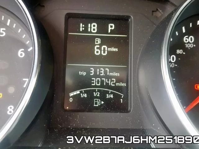 3VW2B7AJ6HM251890 фото 9