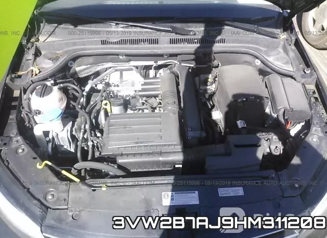 3VW2B7AJ9HM311208 фото 2