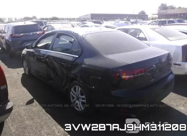 3VW2B7AJ9HM311208 фото 4