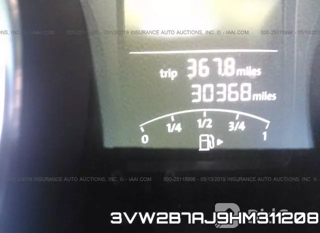 3VW2B7AJ9HM311208 фото 8