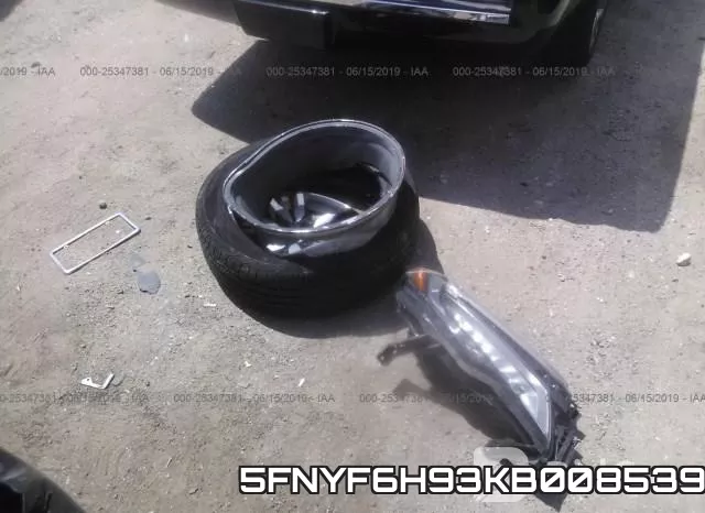 5FNYF6H93KB008539 фото 7
