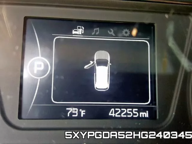 5XYPGDA52HG240345 фото 9