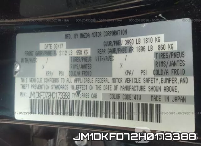 JM1DKFD72H0173388 фото 10