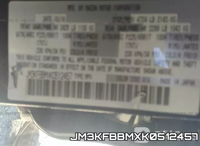 JM3KFBBMXK0512457 фото 9