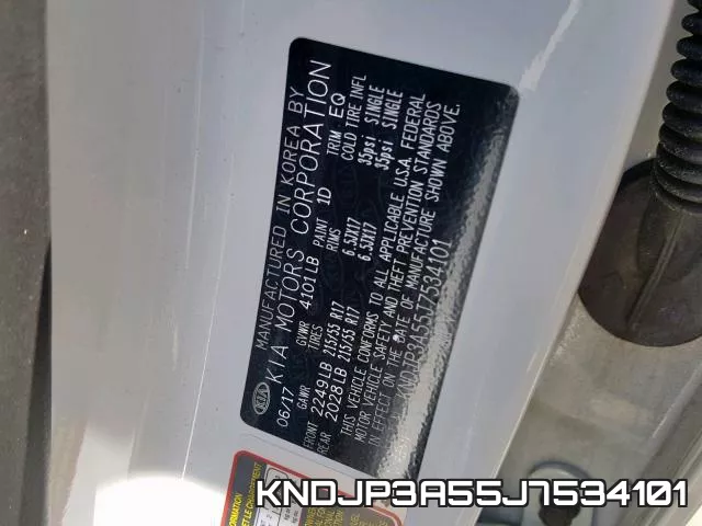 KNDJP3A55J7534101 фото 2