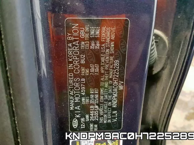 KNDPM3AC0H7225289 фото 2