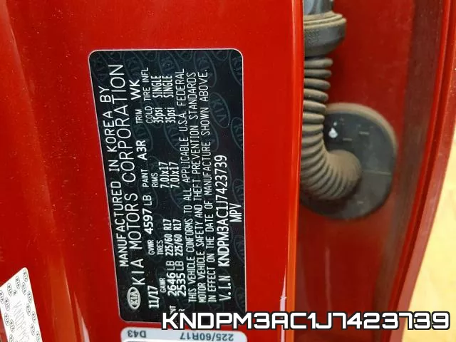 KNDPM3AC1J7423739 фото 2