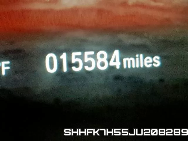 SHHFK7H55JU208289 фото 9