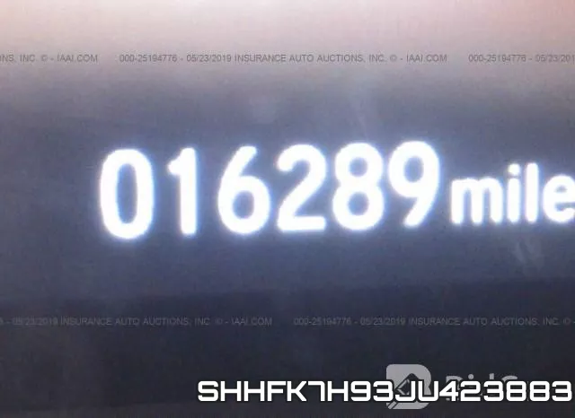 SHHFK7H93JU423883 фото 8