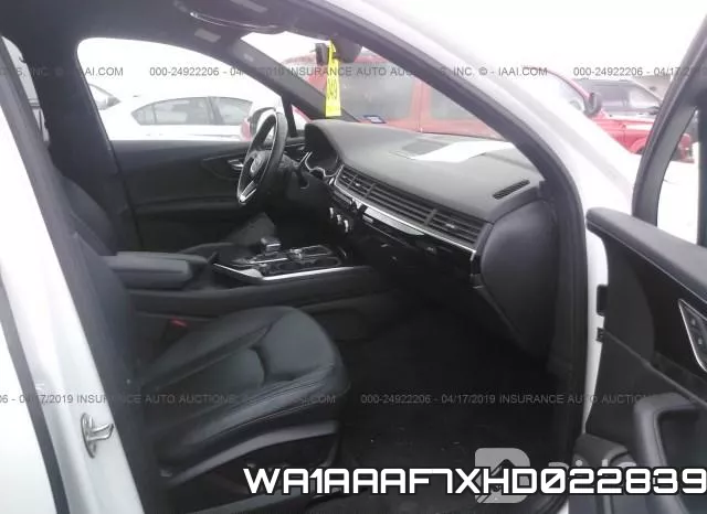 WA1AAAF7XHD022839 фото 6