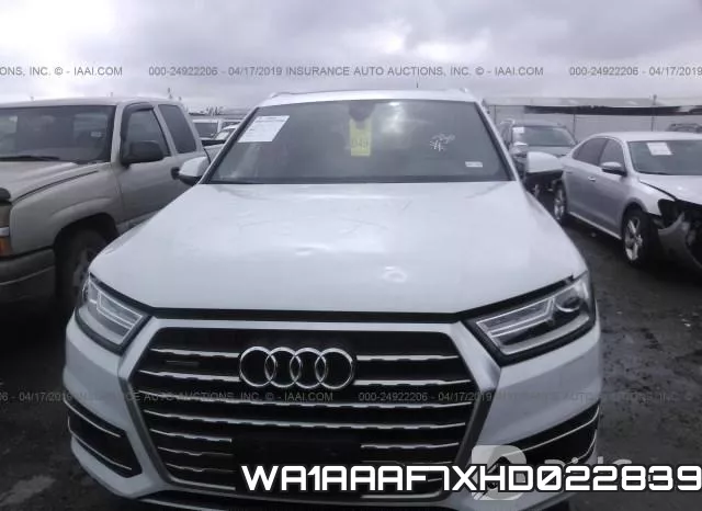 WA1AAAF7XHD022839 фото 7