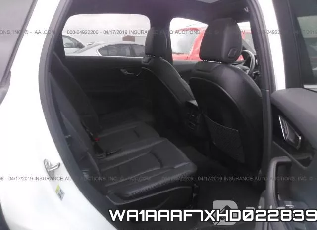 WA1AAAF7XHD022839 фото 9